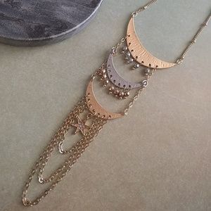 New✨north star tiered long necklace